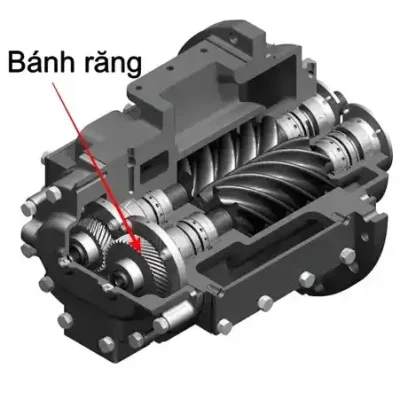 Bánh răng máy nén khí Atlas Copco