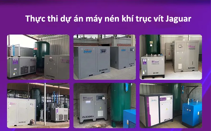 Thực thi dự án máy nén khí Jaguar