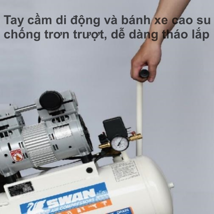 Tay cầm dễ di chuyển