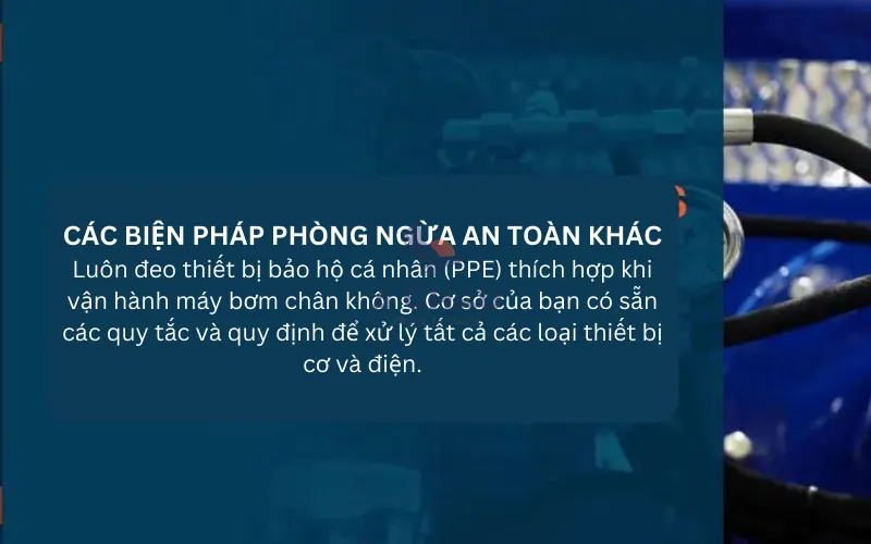 Các biện pháp phòng ngừa khác