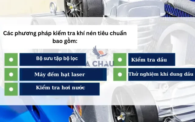 Các phương pháp kiểm tra khí nén