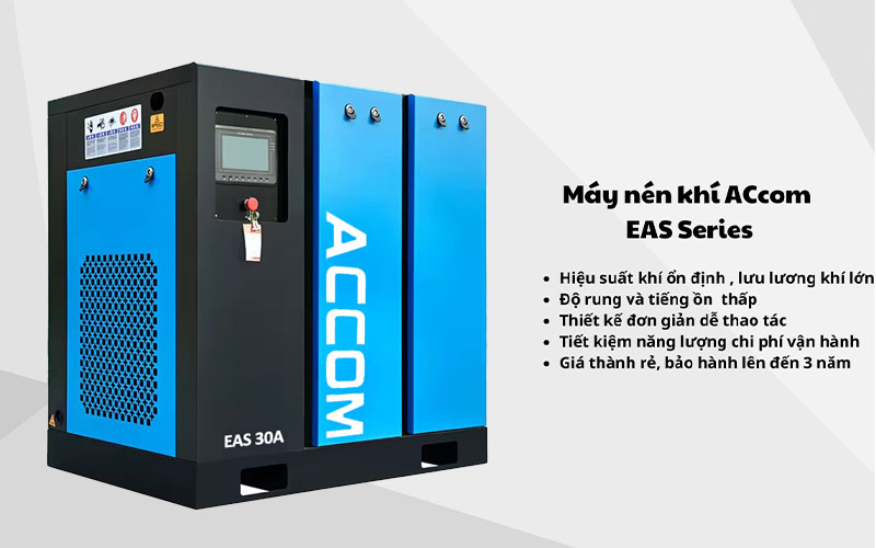 Máy nén khí ACcom EAS30A 22Kw 30Hp