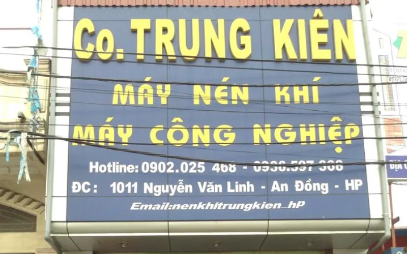 Co.Trung Kiên - Chuyên cung cấp máy nén khí Hải Phòng