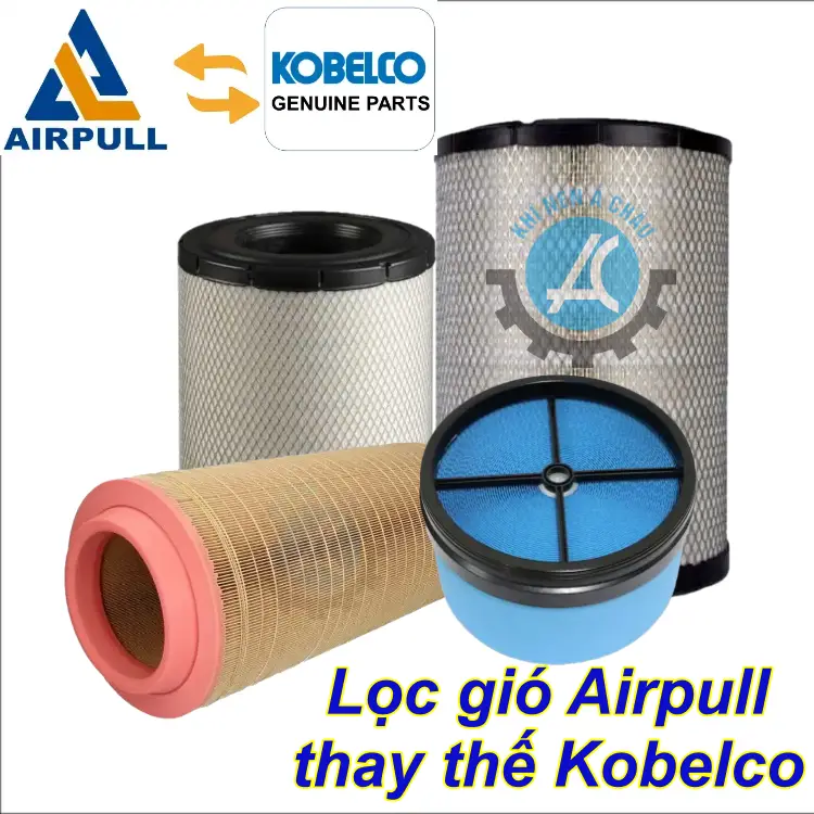 Lọc gió Airpull thay thế Kobelco