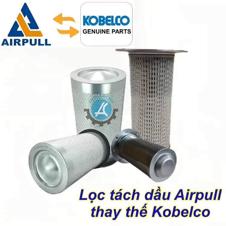 Lọc tách dầu Airpull thay thế Kobelco