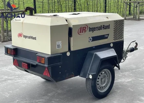 Mặt trước máy nén khí di động Ingersoll Rand cũ 7 / 41