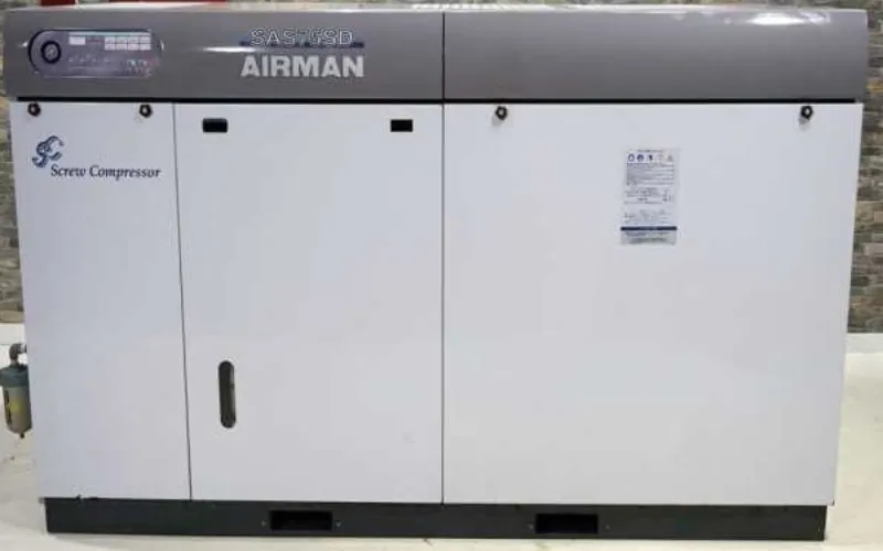 Máy nén khí Airman 75kw 100Hp Nhật bãi