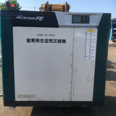 Máy nén khí cũ Kobelco không dầu Oil Free 22kW