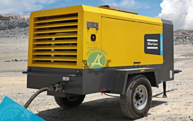 Máy nén khí di động Atlas copco