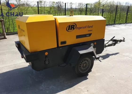 Mặt bên máy nén khí di động Ingersoll Rand cũ 7 / 51