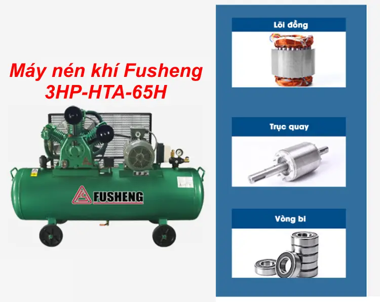 Máy nén khí Fusheng 3HP-HTA65H