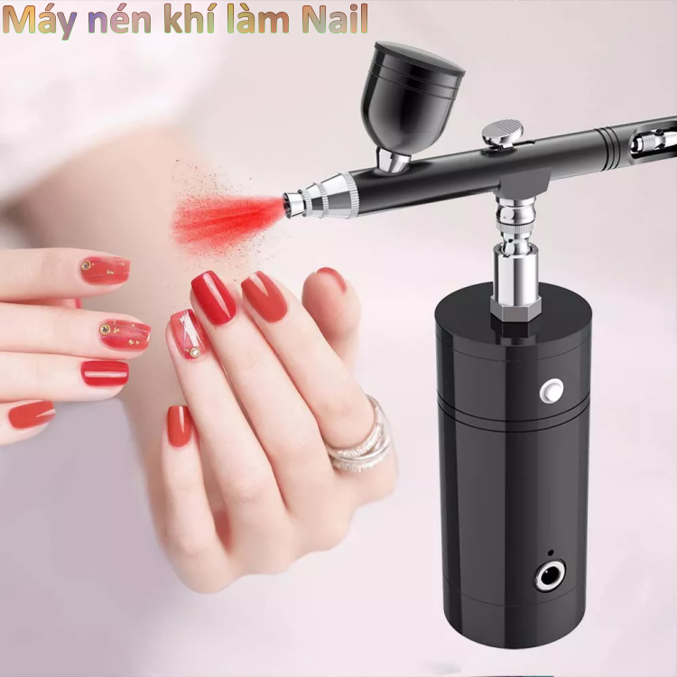 máy nén khí làm Nail