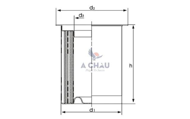 Đường kính lọc tách dầu Sanfam