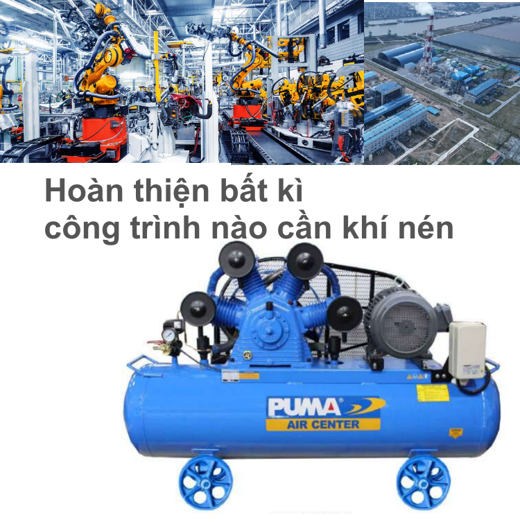 Ứng dụng máy nén khí